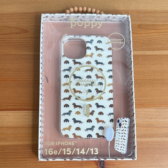 Xo Poppy Other - XO Poppy dachshund iphone case -16e/15/14/13